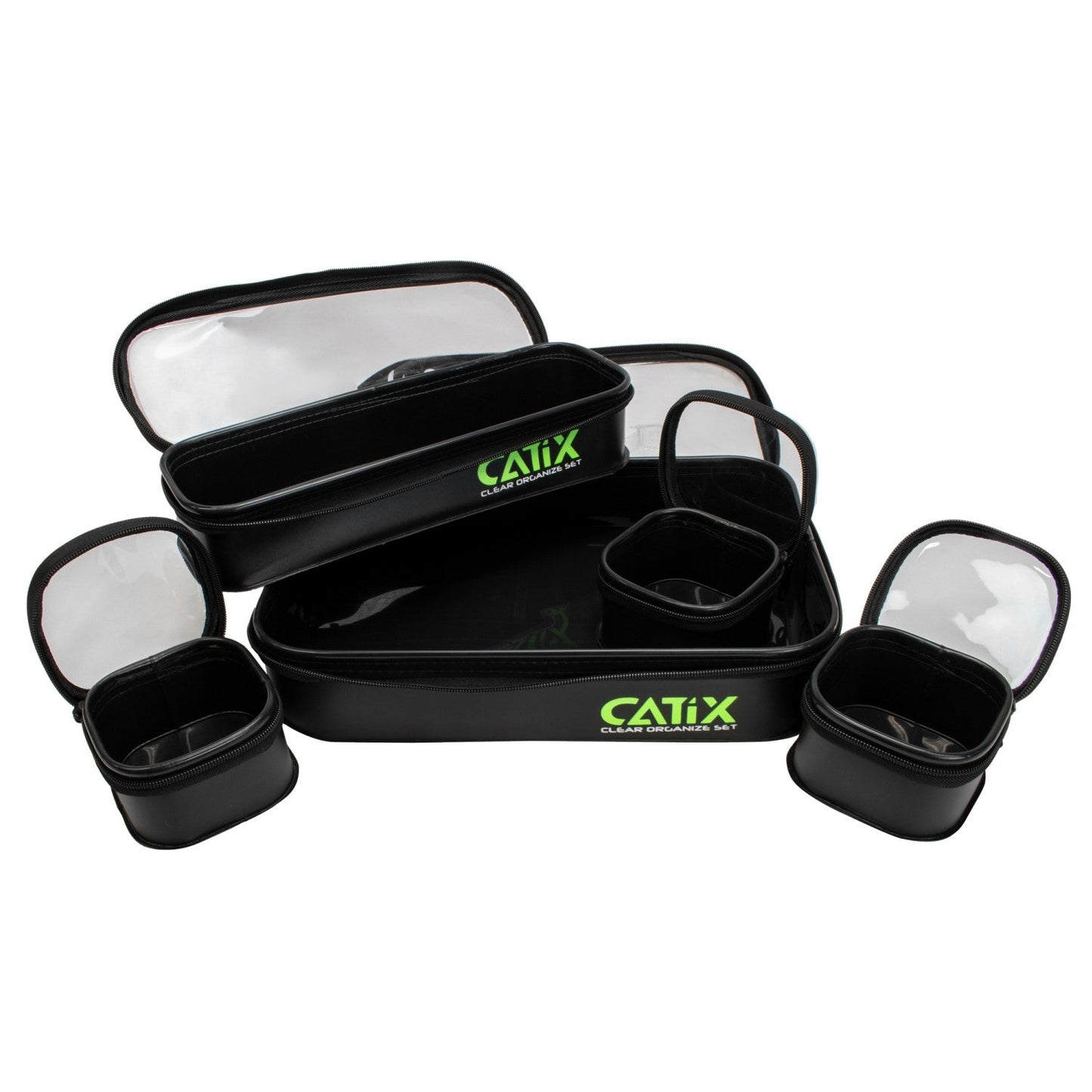 Catix Clear Organize Set Kleinteil-Taschen
