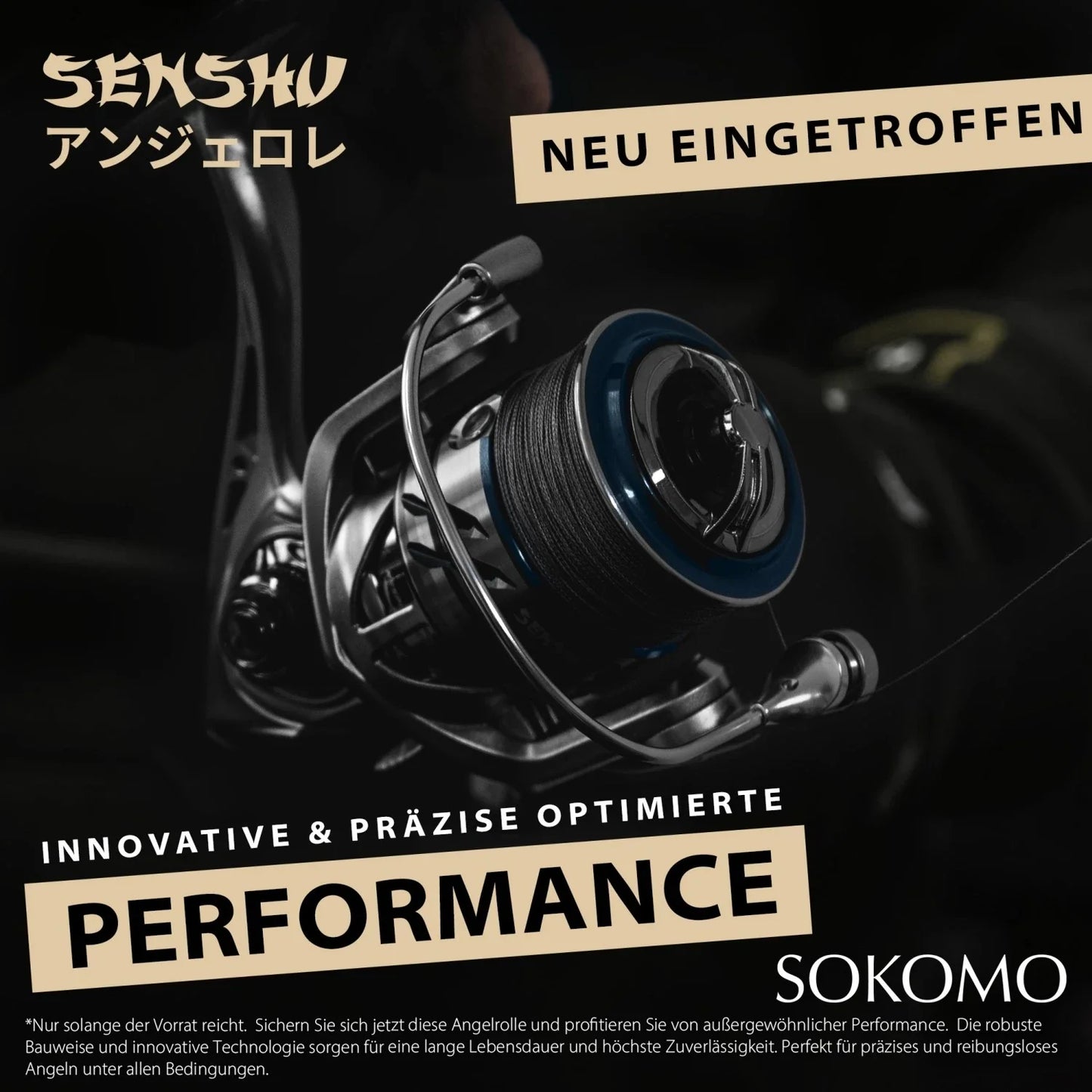 Spinnrolle Sokomo