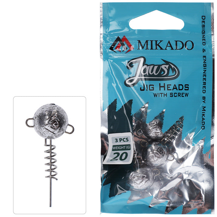 BLEIKOPF - JAWS MIT SCHRAUBE 40g - 3 Stck.