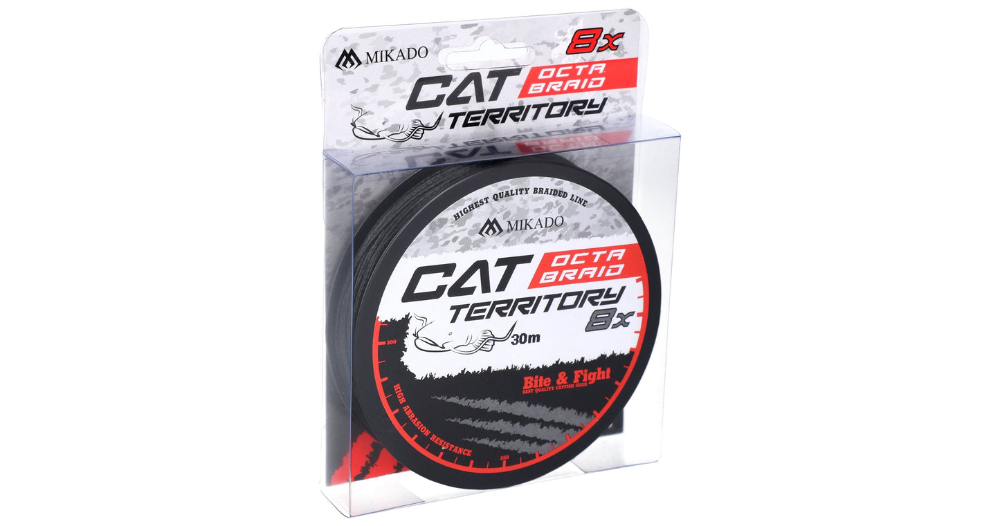 CAT TERRITORY OCTA BRAID - 1.00mm/132kg/30m - GRÜN